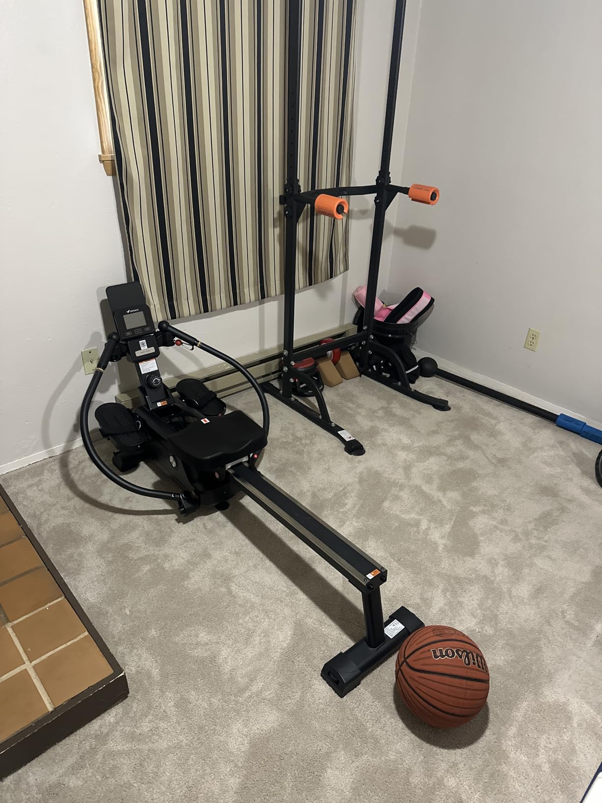 MERACH RS3 Scull Rowing Machine for Home, Simulate Real Row, Ergonomic Seat | 16 Levels Quiet Magnetic Resistance, Multiple Rower Modes, Full-Body Workout, Multi-App Support, Max 350 lbs Capacity customer photo 1