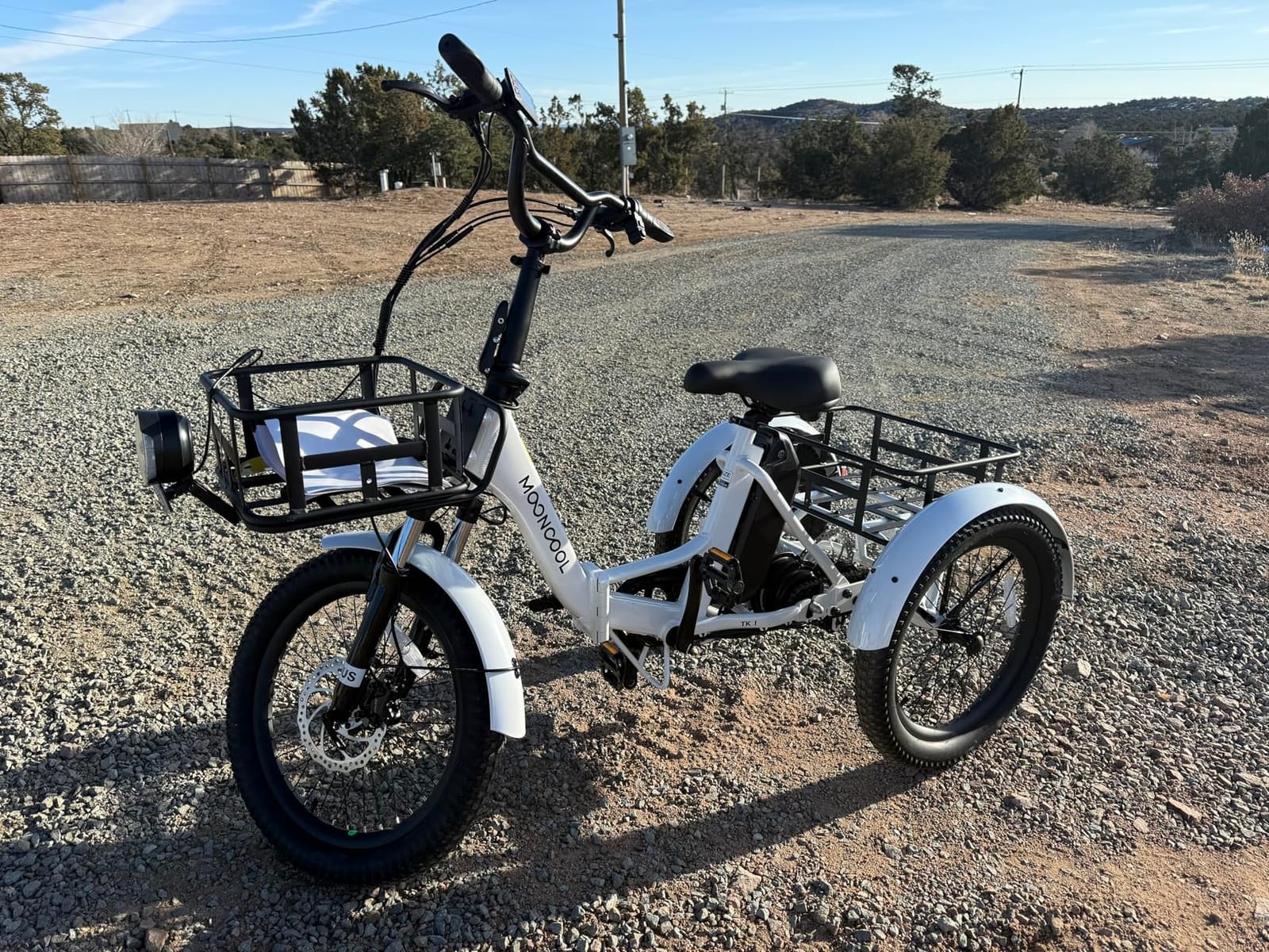MOONCOOL Electric Trike for Adults, 500W/750W 48V Electric Tricycle for Adults, 20