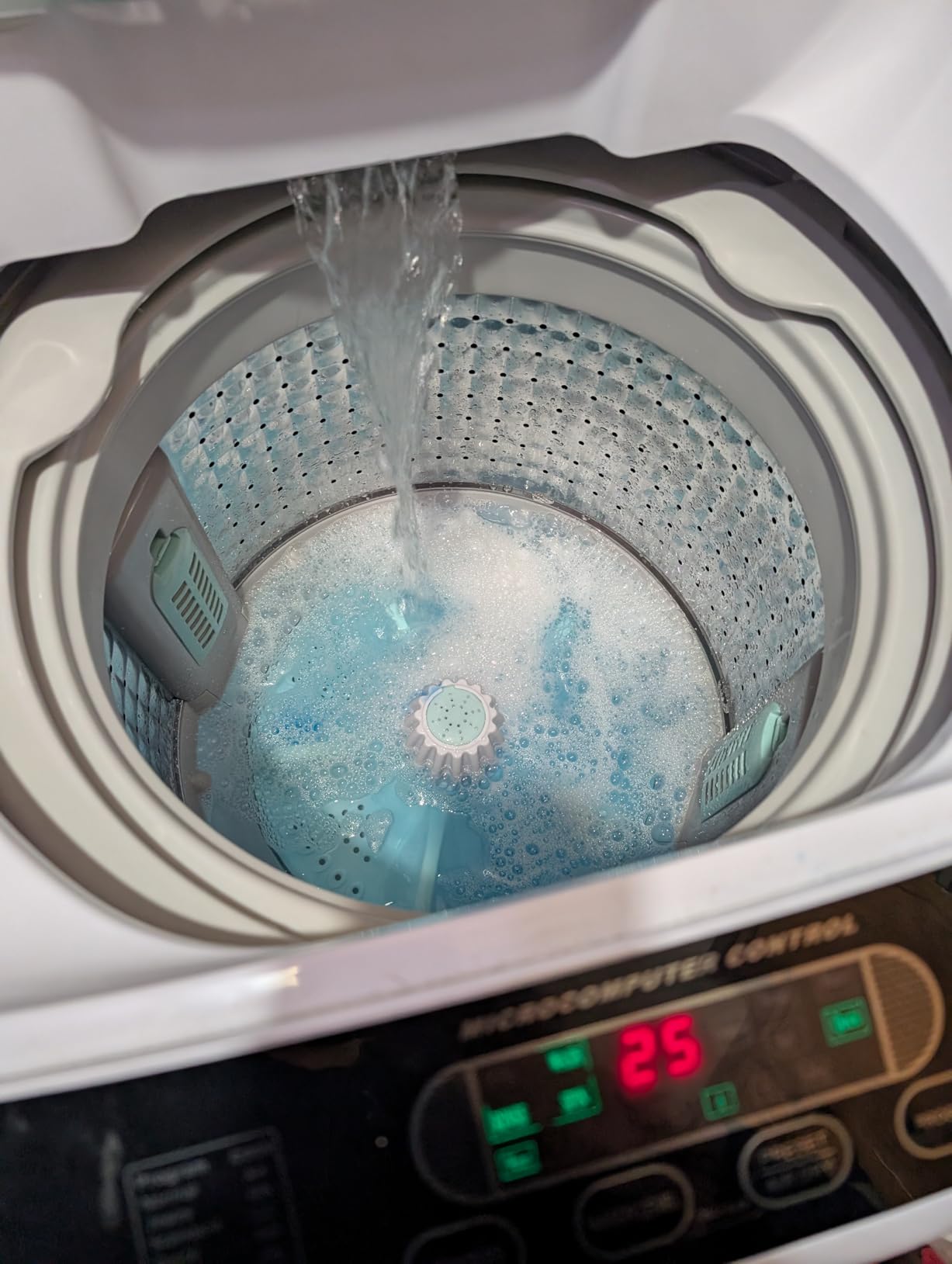 ROVSUN 17.8LBS Portable Washing Machine, Full-Automatic Electric Laundry Machine with Stainless Steel Drum customer photo 1