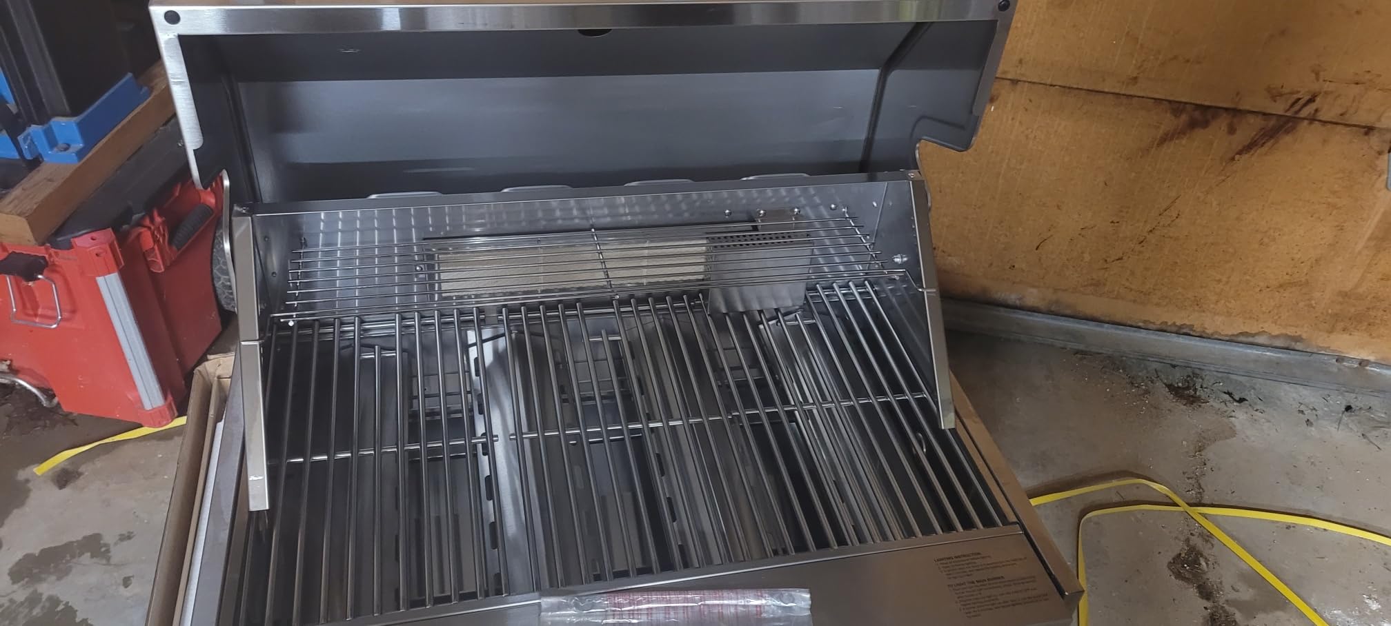 BODEGA Gas Grill Built-In Head, 30-Inch 5-Burner Propane Grill, LP Gas & Natural Gas Convertible, Heavy Duty 304 Stainless Steel 58000-BTUs BBQ Island Kitchen Gas Grill Outdoor Cooking. customer photo 2