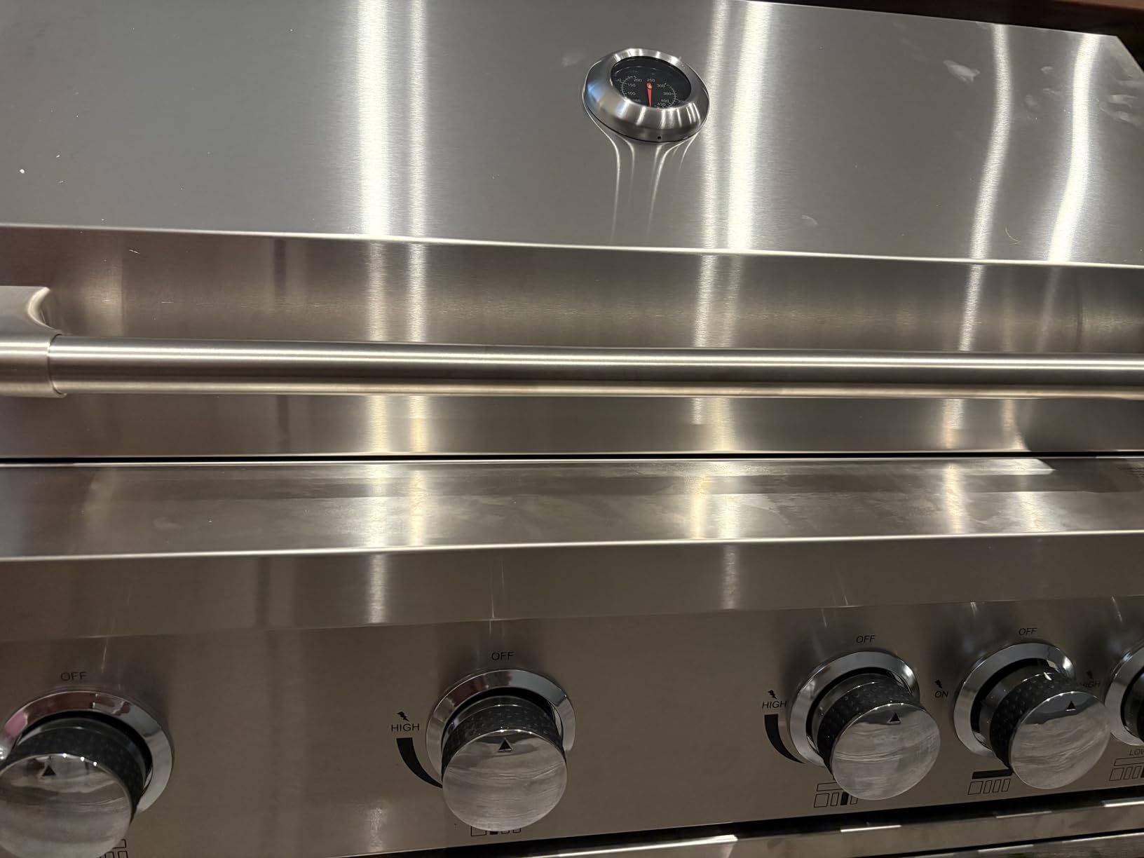 BODEGA 5 Burner Built In Gas Grill Island Head, Stainless Steel 30 Inch Propane Grill with Rear Burner, 58000 BTUs, 988.5 SQ In Racks, Dual Fuel Compatibility, Gas Grill Outdoor Cooking, BBQ Fork Kit customer photo 1