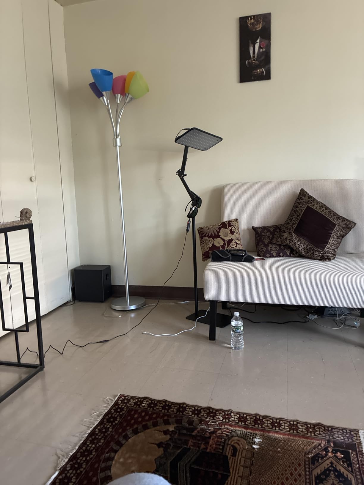 Morfone Red Light Therapy for Body Face Tri-Wavelength 660nm, 850nm, 940nm | LED Infrared Light Therapy Lamp Panel with Adjustable Stand customer photo 2