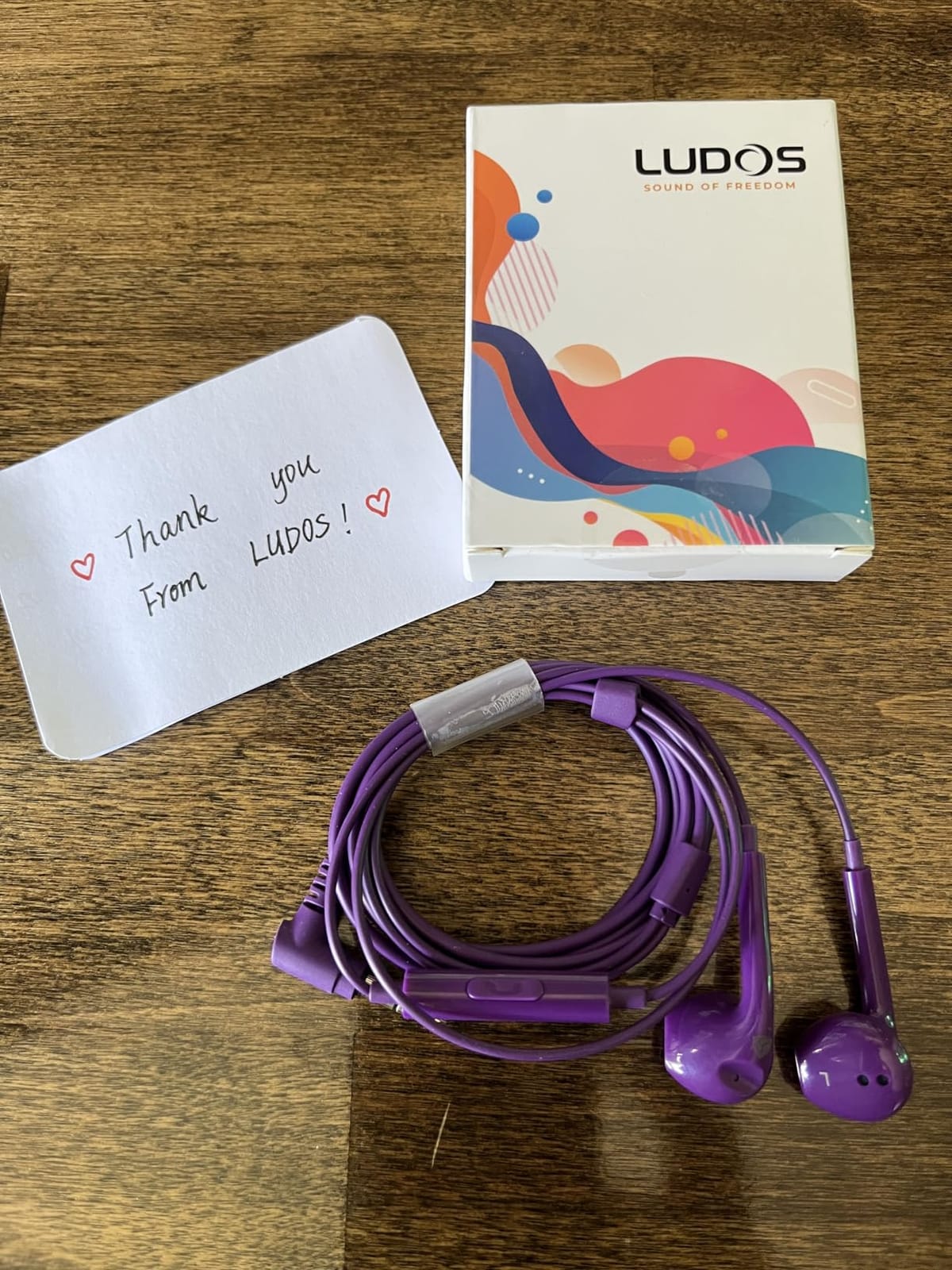 LUDOS Zenith Wired Earbuds in-Ear Headphones, 5 Year Warranty, Earphones with Microphone, Corded for 3.5mm Jack Ear Buds for iPhone, Samsung, Computer, Laptop, Kids, School Students, Women, Small Ear customer photo 2