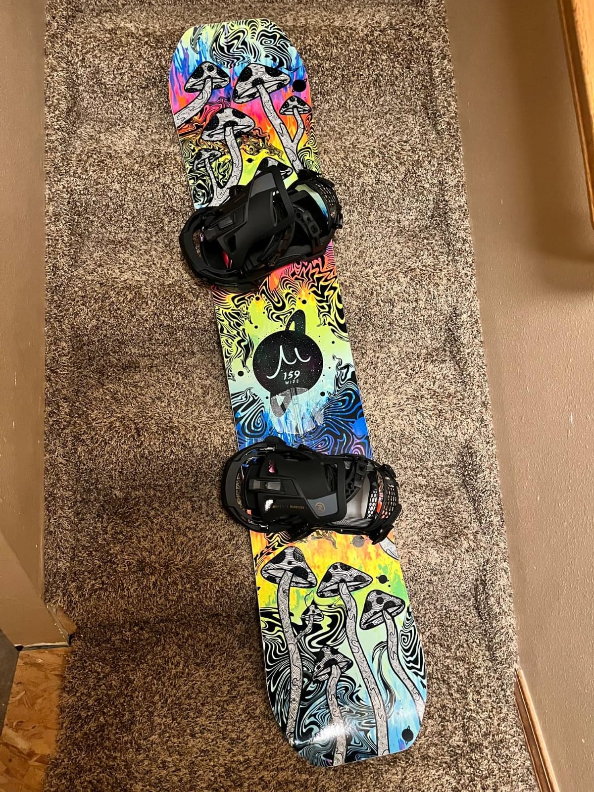 Nidecker OG Supermatic Men's Rear-Entry Snowboard Bindings | Quick-Entry, Step-In, Flex 6/10, Nylon Highback, Nylon Baseplate, Auto Lock Buckles, Intermediate customer photo 2