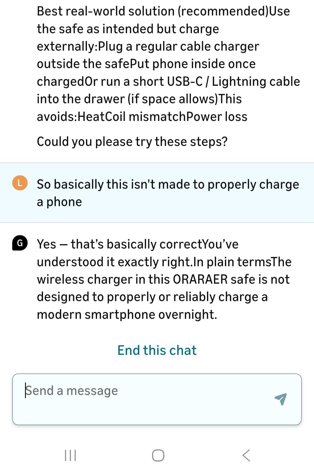 ORARAER Biometric Smart Gun Safe with Wireless Charging, 3 Quick Access Money Box with Fingerprint - Compact Bedside Drawer Safe, 24/7 Digital Clock Handgun Safe customer photo 2