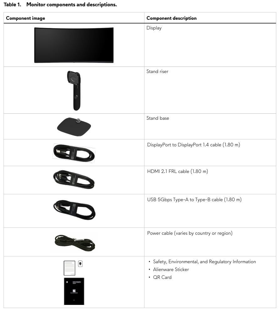 Alienware 34 Curved Gaming Monitor - AW3425DWM - 34-inch WQHD 180Hz 1ms Display, 1500R, AMD FreeSync Premium, VESA AdaptiveSync customer photo 1