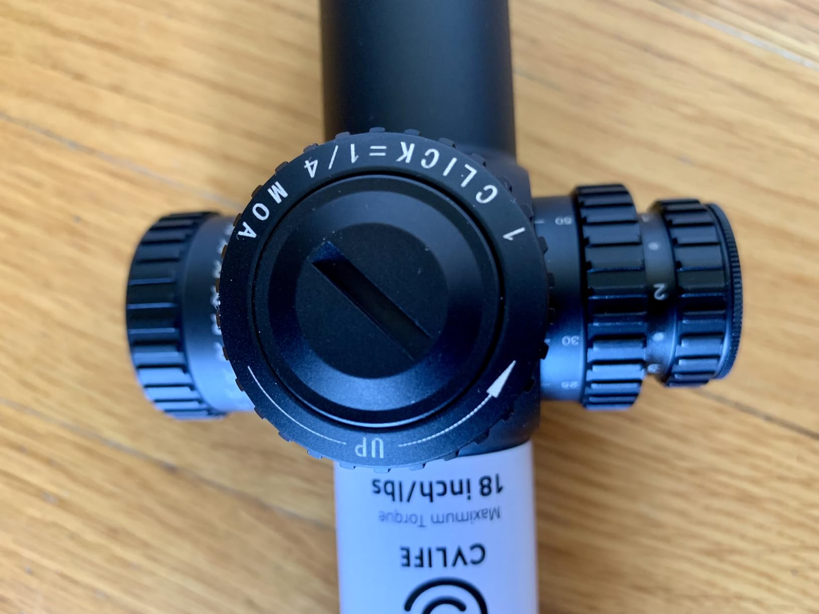 CVLIFE BearMight ED 6-24x50 FFP Rifle Scope - ED Glass, Zero Stop, Illuminated MOA Reticle, Side Focus Parallax Adjustment - First Focal Plane Long Range Scope customer photo 1