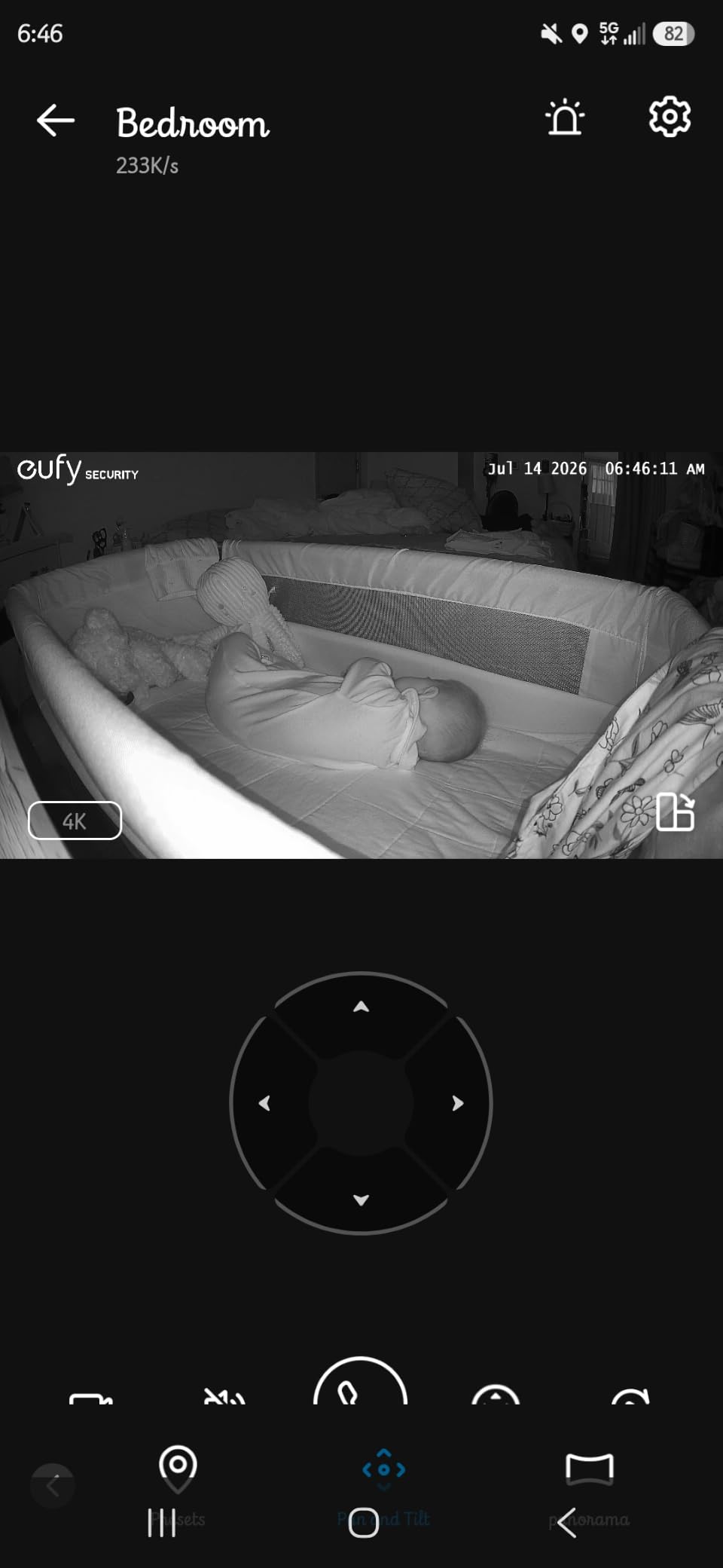 eufy Security 4K Indoor Camera E30 -No Subscription,Pan & Tilt,AI Auto Tracking,Color Night Vision,Pet/Baby/Nanny Camera with Two-Way Audio,AI Human/Pet Detection,Works with HomeKit (2-Pack) customer photo 1