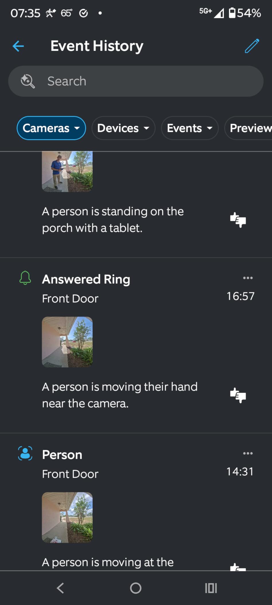 Ring Wired Doorbell 4K Pro (Newest Model), Retinal 4K with wide-angle video, 10x Enhanced Zoom, and Night Vision, Deep Silver customer photo 1