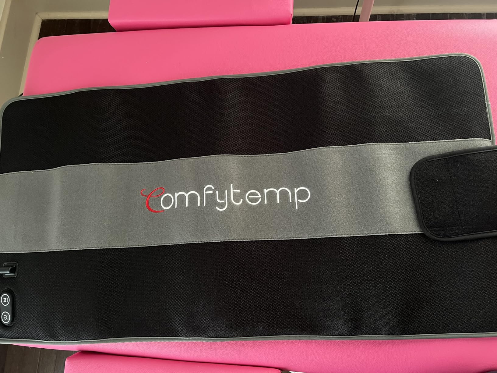 Comfytemp Red Light Therapy Mat for Body, 33'' x 17'', 660nm & 850nm | Flexible Near Infrared Light Therapy Pad, Wearable Light Blanket with Timer, for Back Belly Knee Joint Muscle, Home Use customer photo 2