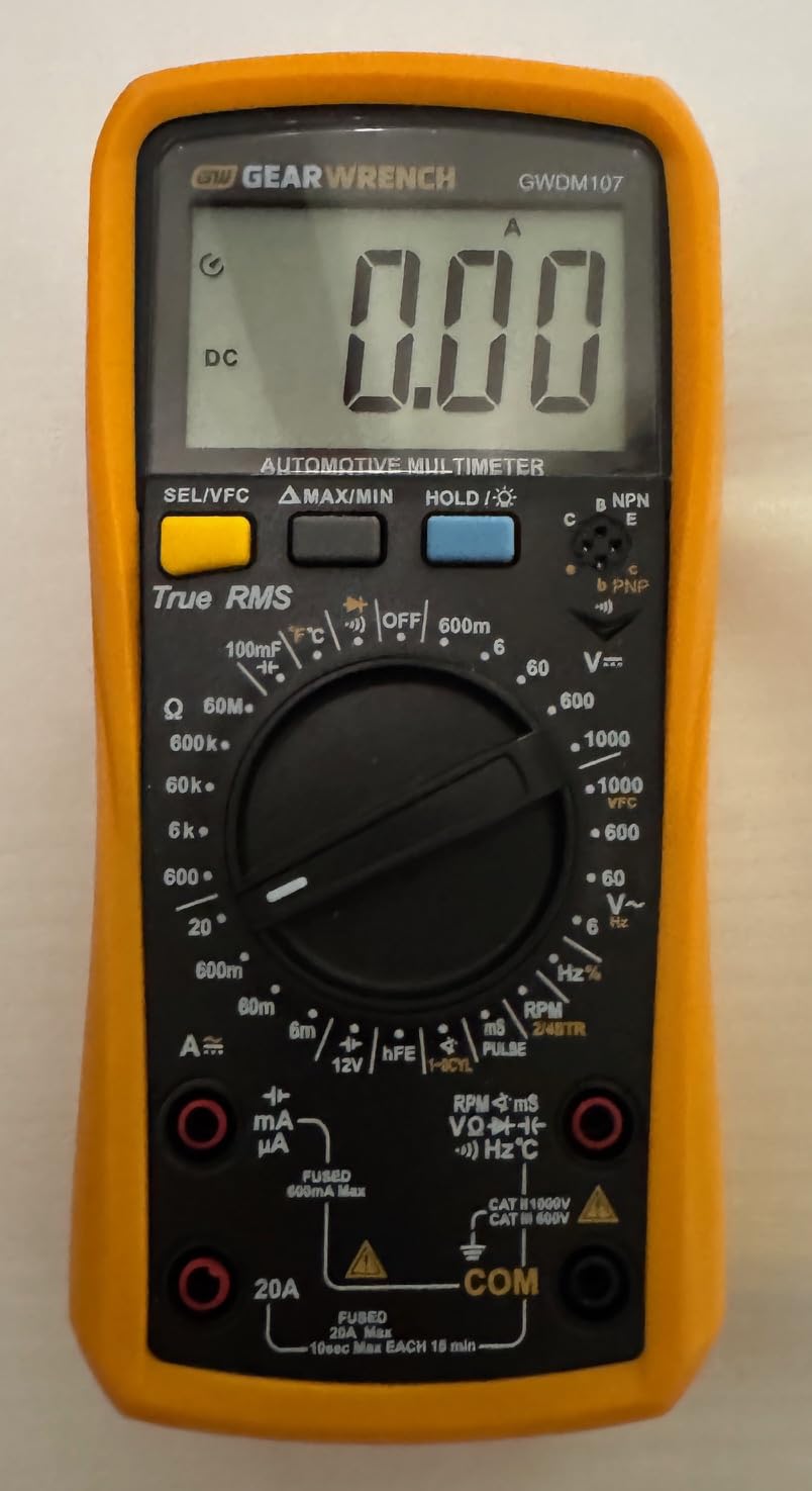 GEARWRENCH Automotive Pro Digital Multimeter | GWDM107 customer photo 1