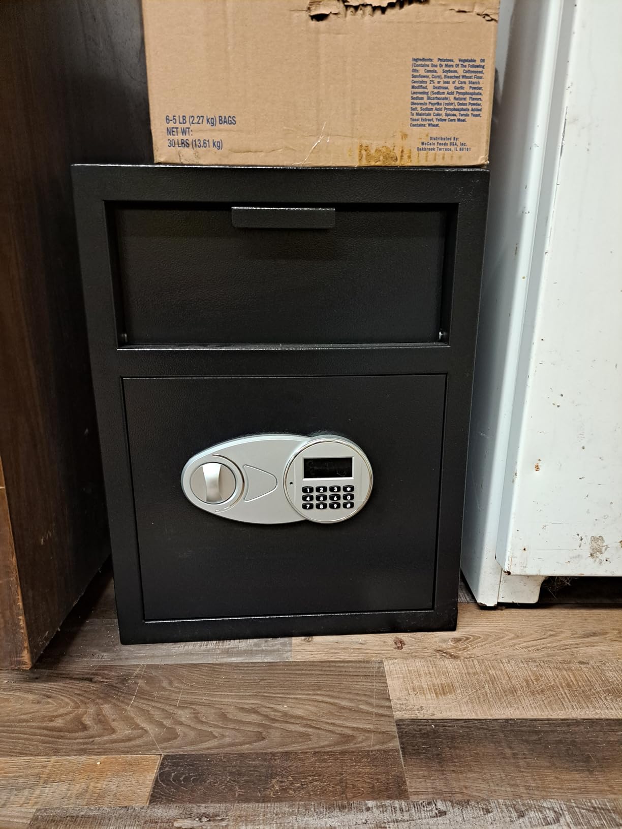 2.6 Cuft Depository Safe for Business with Quick Place Drop Slot | Cash Drop Safes with Digital Combination LCD Display and Anti-Fishing customer photo 2