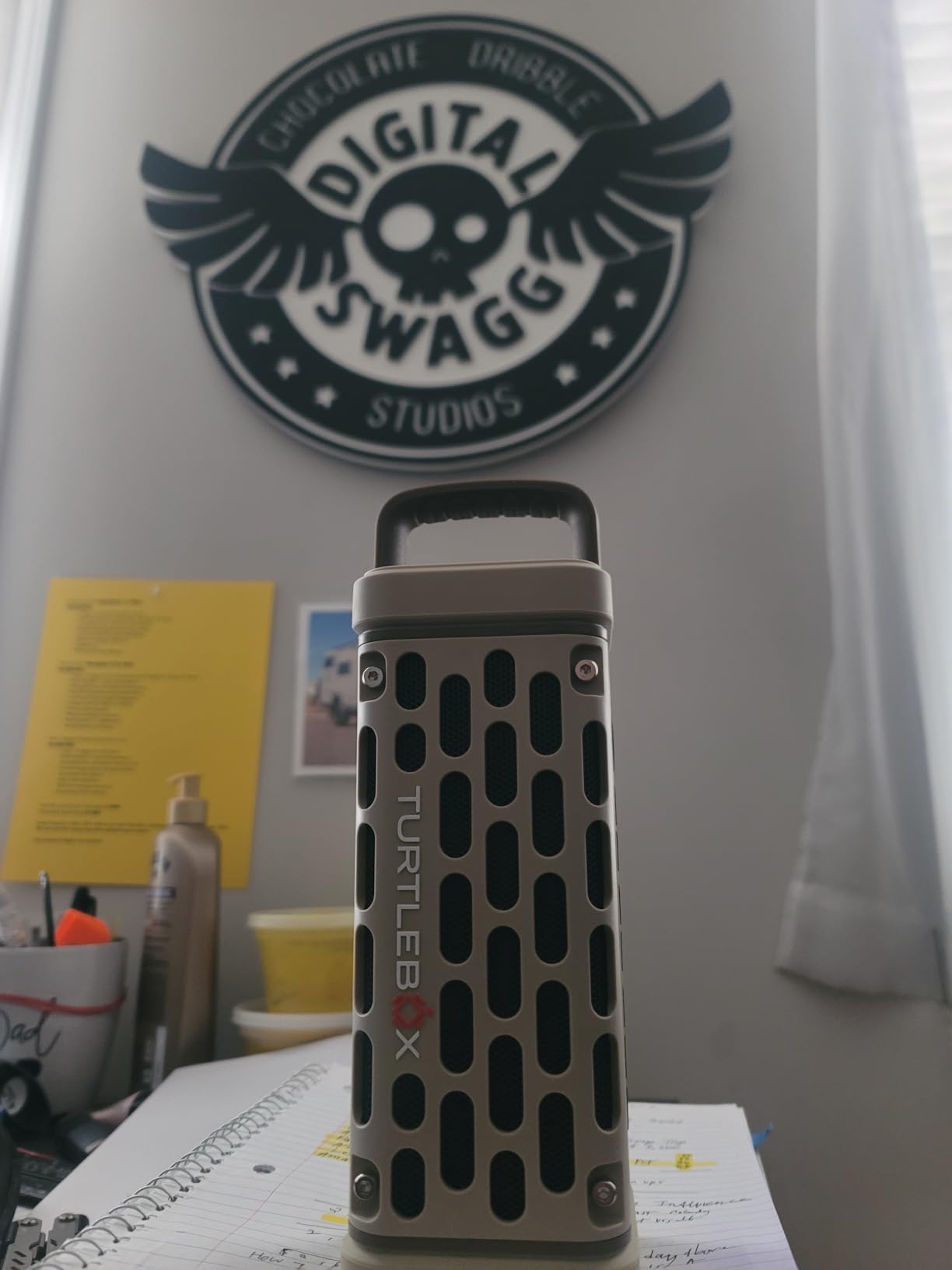 Turtlebox Ranger: Loud! Outdoor Portable Bluetooth 5.4 Speaker | Rugged, Waterproof, Ultra-Portable | Plays to 105db, Deep Bass, Shockproof, Unlimited Pairing for Full Stereo Experience, Tan customer photo 2