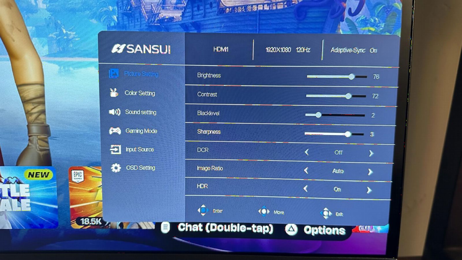SANSUI 27 Inch Curved 240Hz Gaming Monitor FHD 1080P, 1500R Curve Computer Monitor, 130% sRGB, 4000:1 Contrast, HDR, FreeSync, MPRT 1Ms, Low Blue Light, HDMI DP Ports, Metal Stand, Cable Incl. customer photo 1