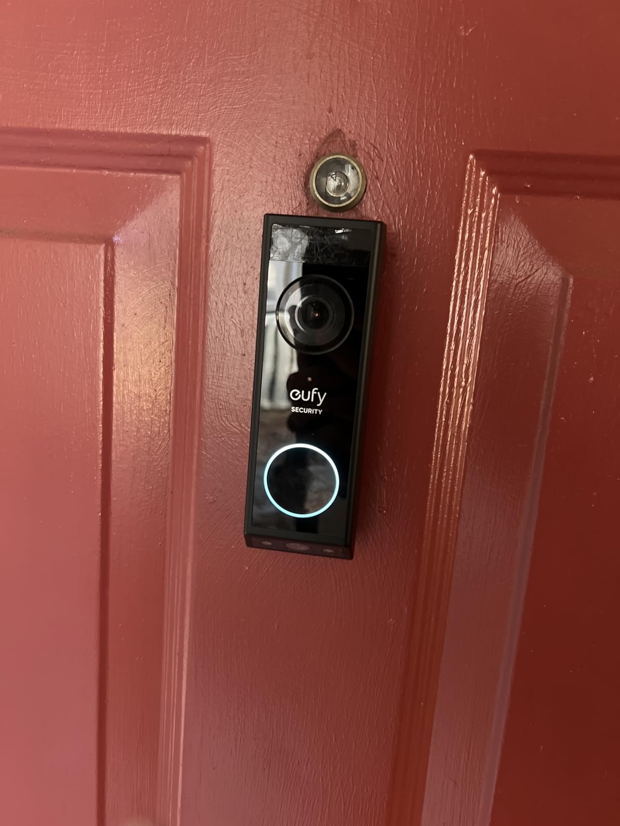 eufy Security Video Doorbell E340 Kit with Chime, 2K FHD, Built-in 8GB customer photo 1