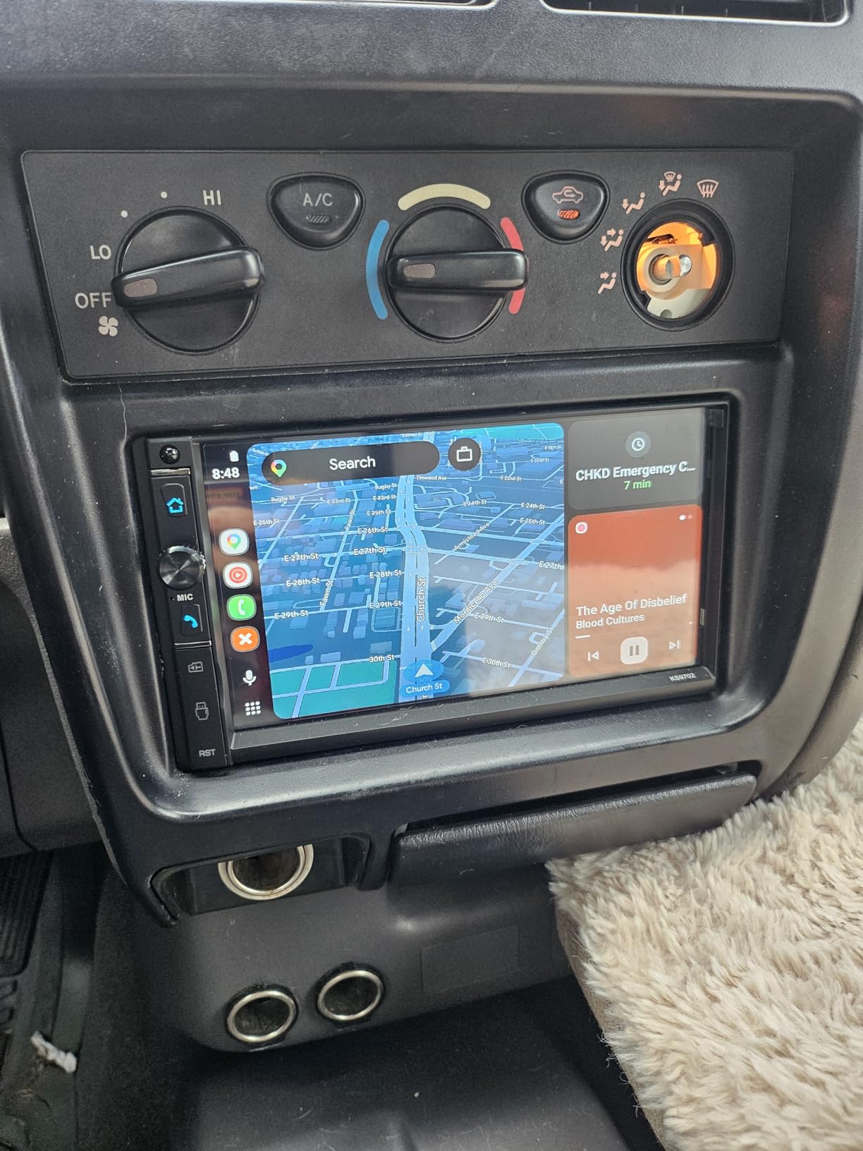 Double Din Car Stereo with 7