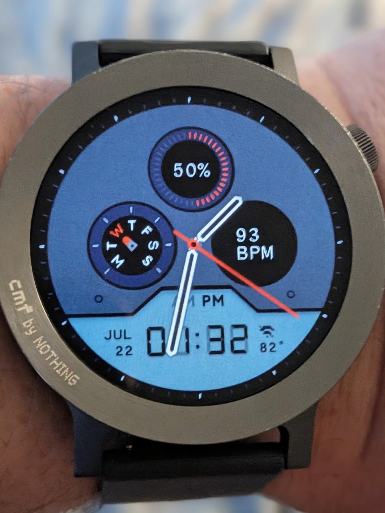 CMF BY Nothing Watch 3 Pro Smart Watch, Bluetooth Call AI Energy Score, 1.43
