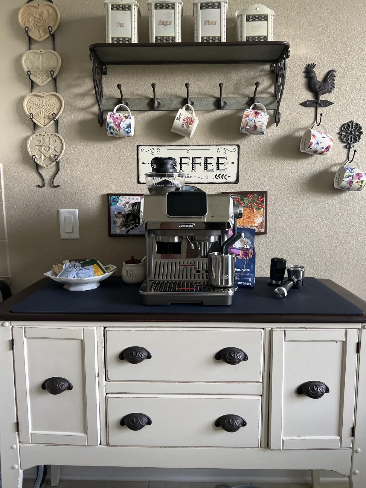 De'Longhi La Specialista Touch Espresso Machine with Coffee Grinder | Guided Brewing, 10 Preset Recipes, Automatic or Manual Milk Frother, Touchscreen Display customer photo 1