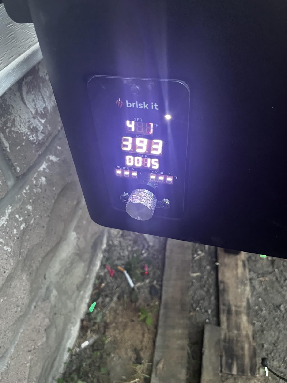 Brisk It Zelos-450 Wood Pellet Grill & Smoker, 450 Sq In, WiFi and A.I., 7-in-1 BBQ Versatility With Waterproof Cover, App Control, Auto Cooking, PID Controller, 500°F Max, 12 lb hopper, Meat Probe customer photo 2