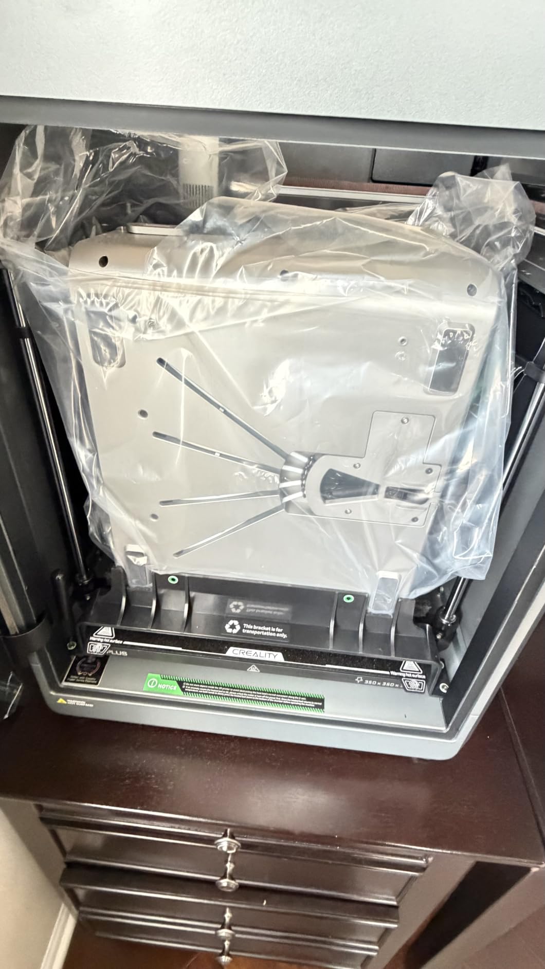 Creality Resin 3D Printer for Kids and Beginners, HALOT R6 Fully Assembled | Upgraded Light Source with High-Precision Printing, LCD Monochrome Screen Simple Workflow 3D Resin Printers customer photo 2