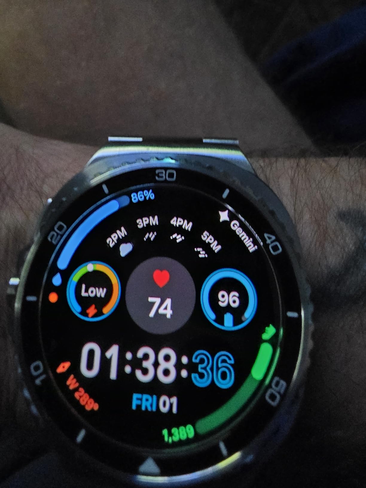 Samsung Galaxy Watch 8 Classic (2025), Black, 46mm, Bluetooth Smartwatch | Cushion Design, Rotating Bezel, Sleep and Running Coach, Energy Score [US Version, Amazon Exclusive 2Yr Warranty] customer photo 1