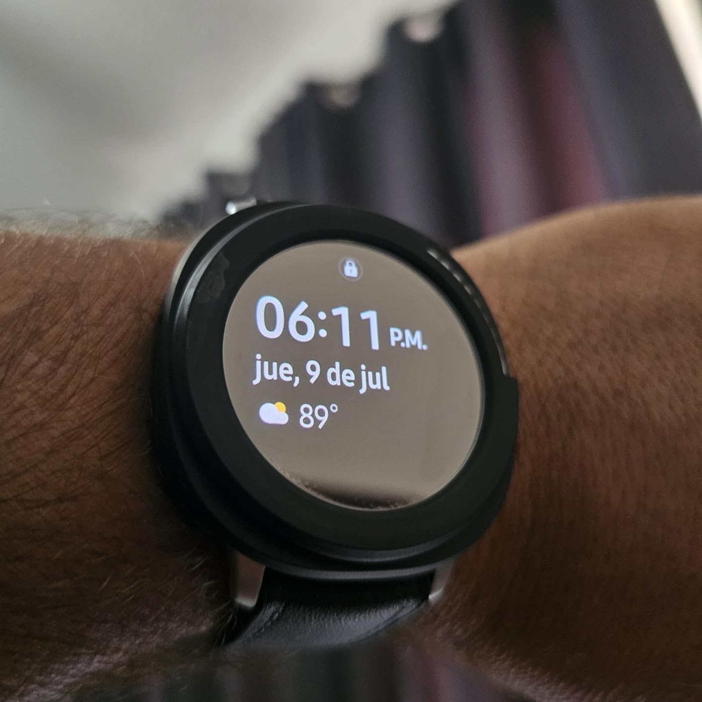 Samsung Galaxy Watch 8 Classic (2025), Black, 46mm, Bluetooth Smartwatch | Cushion Design, Rotating Bezel, Sleep and Running Coach, Energy Score [US Version, Amazon Exclusive 2Yr Warranty] customer photo 2
