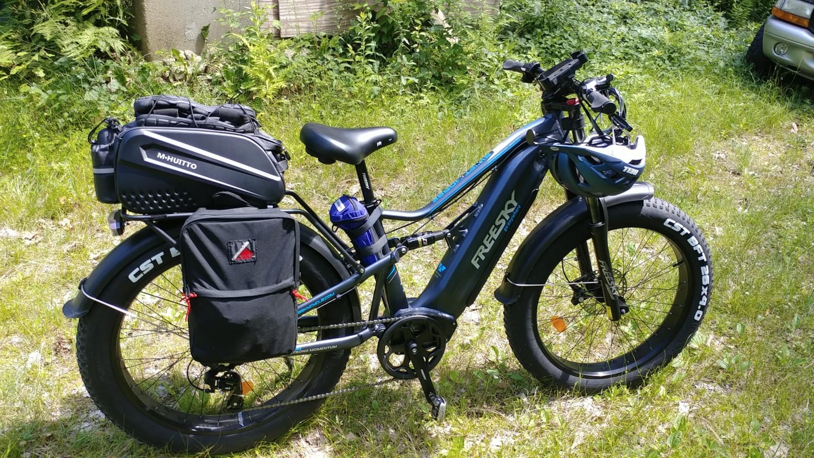 FREESKY Electric Bike for Adults, 3500W BAFANG Motor, 48V 35Ah LG Battery | 38MPH, 140 Miles Long Range Ebikes, 140Nm Torque, Full Suspension Electric Mountain bike, 26'Fat Tire, UL2849 Certified by TUV customer photo 2