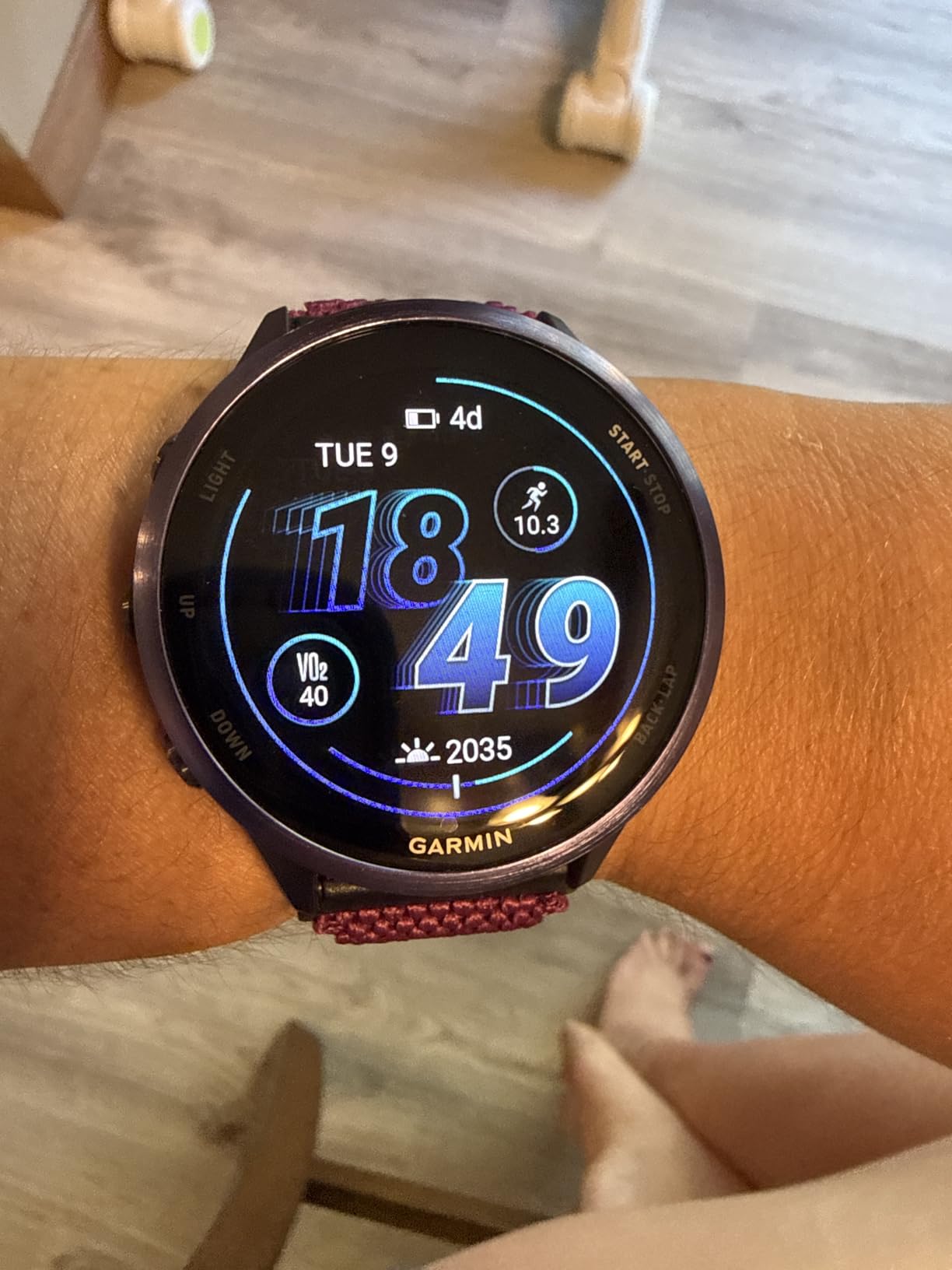 Garmin Forerunner 570, 47mm, Advanced GPS Running & Triathlon Smartwatch, AMOLED Display, Training & Recovery Features customer photo 2