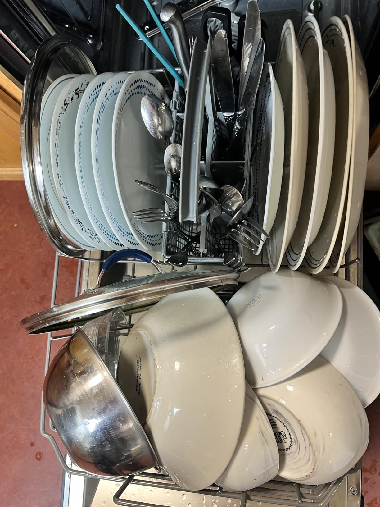Honeywell 18 Inch Dishwasher with 8 Place settings, 6 Washing Programs, Stainless Steel Tub, Built-In Style, UL/Energy Star- White customer photo 1