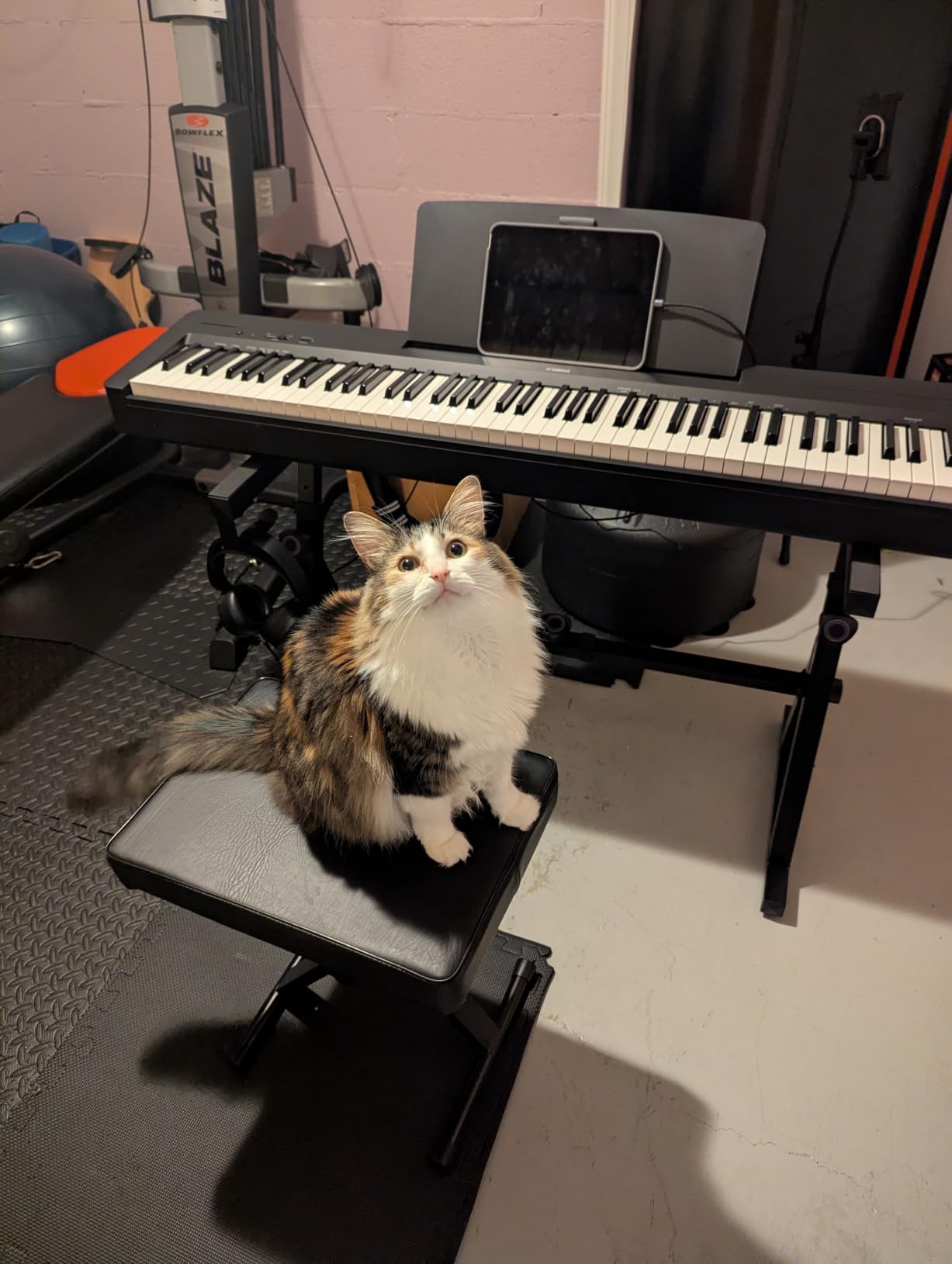 Yamaha P145BT 88-Key Digital Piano with Weighted Keys, Bluetooth, Built-in Speakers, and Sustain Foot Switch customer photo 2