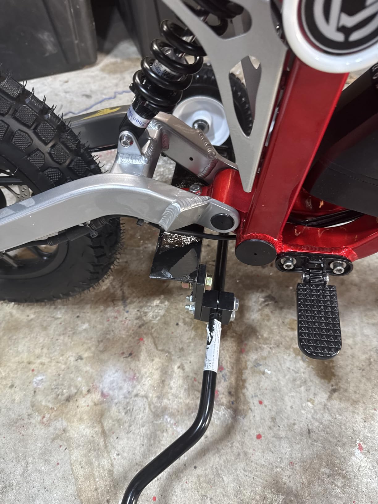Dirt Bike Training Wheels Compatible with Razor, Honda,yamaha | Fit Razor MX125 MX350 MX400 Training Wheels, Honda XR50 CRF50 Z50 Z50R, Yamaha PW50 TTR50, Kids' Dirt Bike Training Wheels customer photo 2
