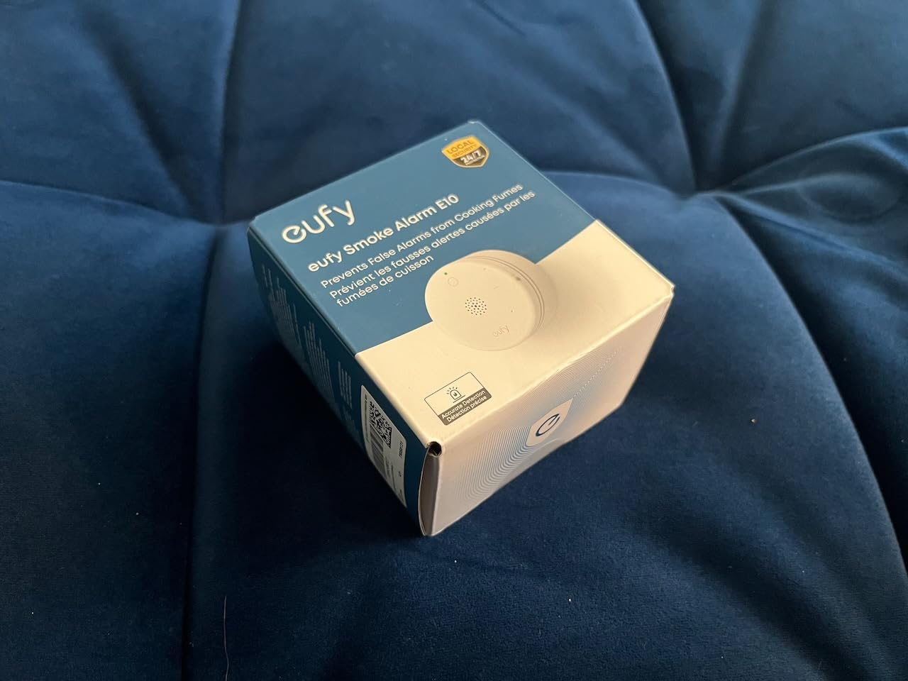 eufy Security Smoke Alarm E10, Ultra-Compact 70 mm Design, 5-Year Battery, App Alerts, UL 217 Compliance, Requires eufy HomeBase customer photo 2