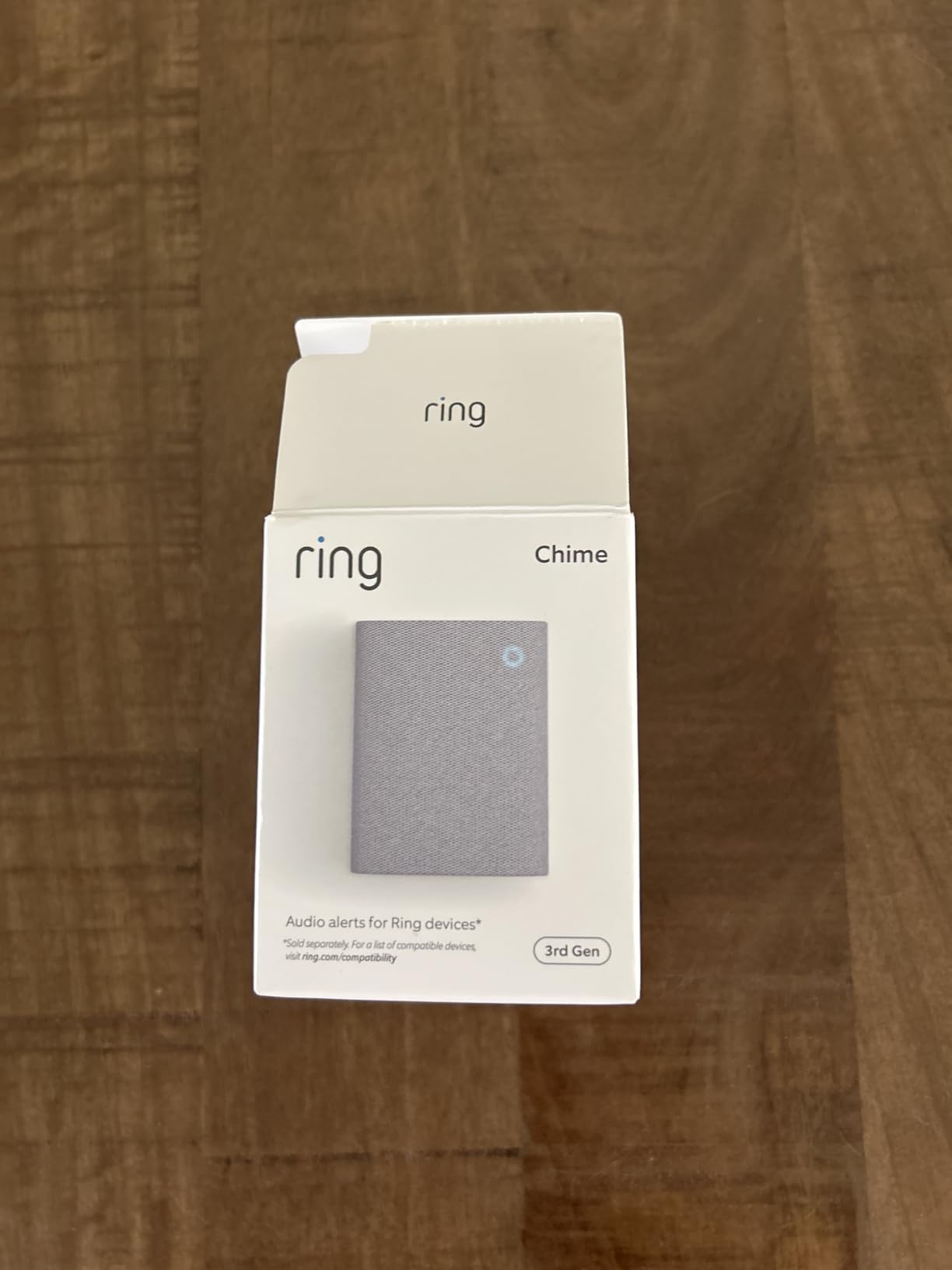 Ring Chime - Enhanced audio for real-time alerts you can hear from anywhere, easy plug-in setup, simple wifi & Bluetooth connectivity, sleek design, White customer photo 2