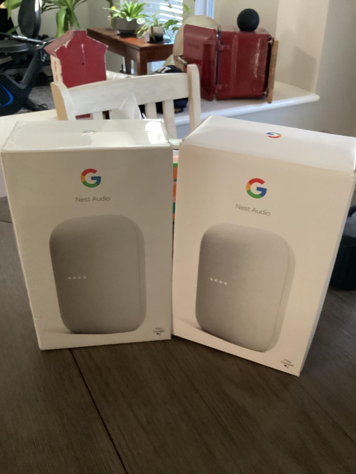 Google Nest Audio (3-Pack) Smart Speakers - Multi-Room Wireless Home Speaker Bundle with Bluetooth, Wi-Fi, Assistant customer photo 2