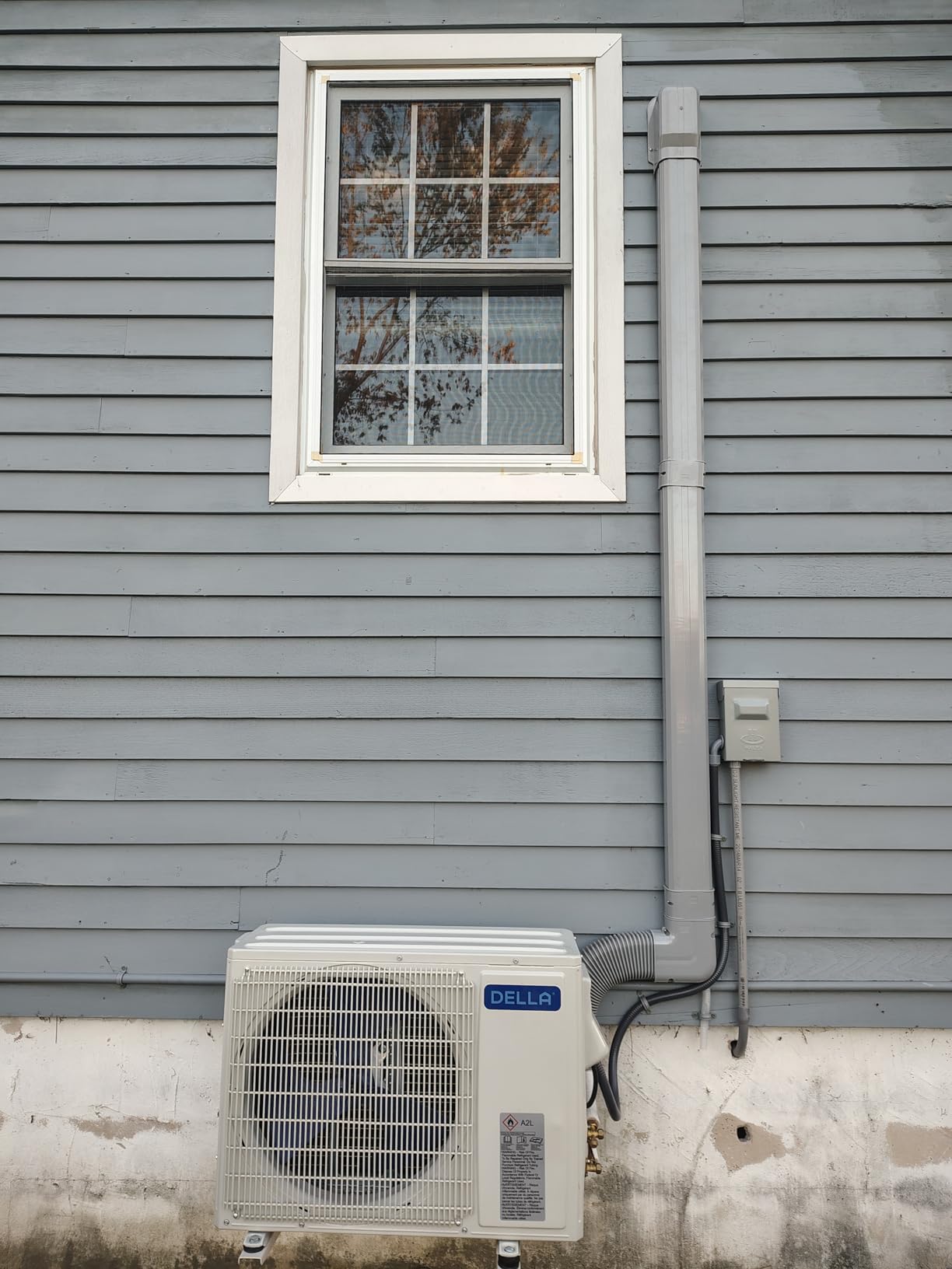 DELLA Serena 12000 BTU Mini Split AC & Heat Pump, Energy Star 22 SEER2 1 Ton Inverter 115V Ductless AC System for Rooms up to 550 Sq.Ft, WiFi & Voice Control, Pre-Charged, 16.4ft Install Kit customer photo 1