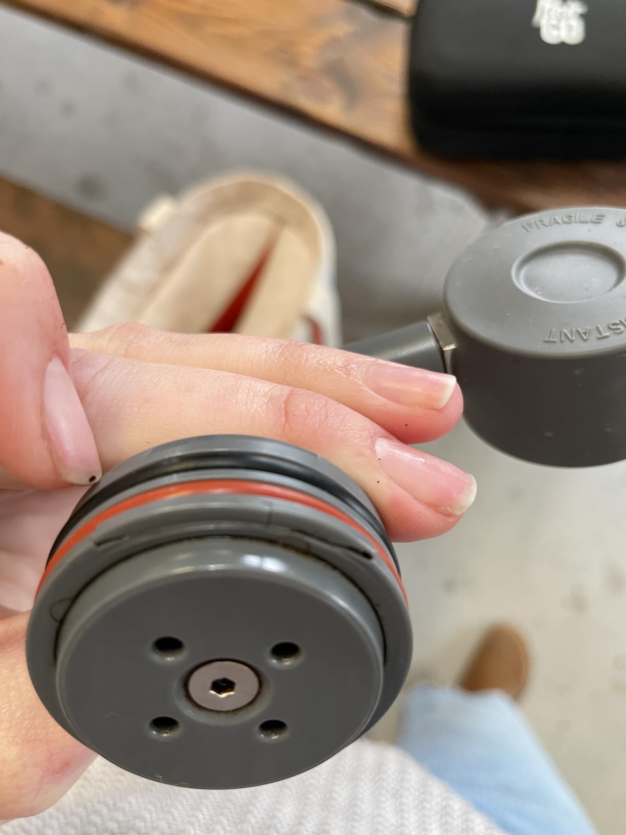 Flair 2GO: Portable, Collapsible Lever Espresso Machine for 9BAR Espresso Anywhere (Grounds Model) customer photo 1