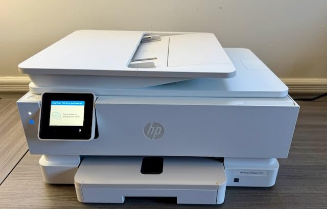 HP Envy Photo 7975 Wireless Color Inkjet Photo Printer, Print, scan, Copy, Easy Setup, Mobile Printing, Best-for-Home, 3 Month Instant Ink Trial Included, AI-Enabled (B63K3A) customer photo 1