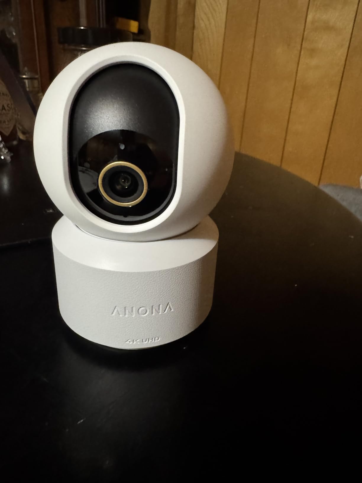 Anona Pano 4K UHD Indoor Camera, Pet/Dog/Baby Security Camera with Phone App, 360° Pan-Tilt, 2.4G/5G Dual-Band Wi-Fi 6, Auto-Tracking, Person/Pet/Baby Crying Detection, Privacy Mode, Two-Way Audio customer photo 2
