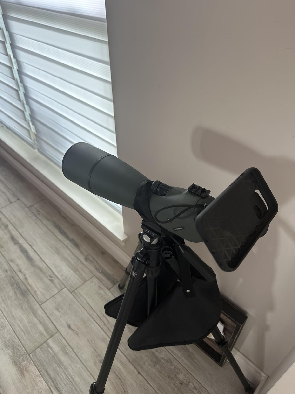 Snapshot Spotter Adapter - Spotting Scope Digiscoping Mount, Size 01 | Magnetic spotting scope phone adapter to capture your view, compatible with OLLIN Snapcases customer photo 1