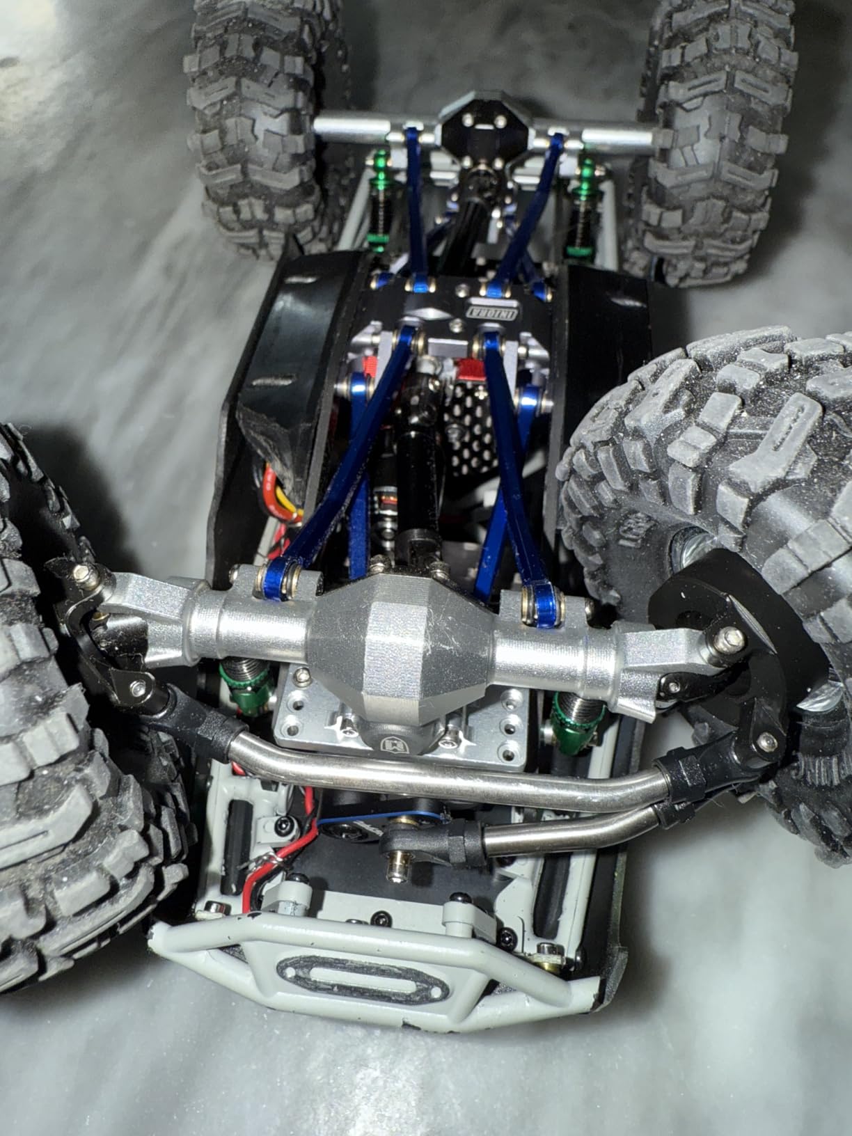 MEUS Racing Isokinetic 3-Section CVD Front and Rear Axles Maximum Steering Angle 52 Wider +5MM for Axial SCX24 Deadbolt C10 JLU Gladiator Bronco 1/24 RC Crawler Upgrade Parts customer photo 2