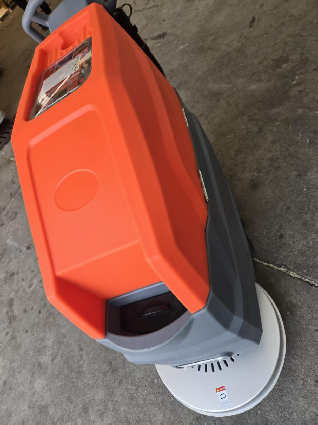 HANTINSTOM Walk Behind Commercial Floor Scrubber with 20