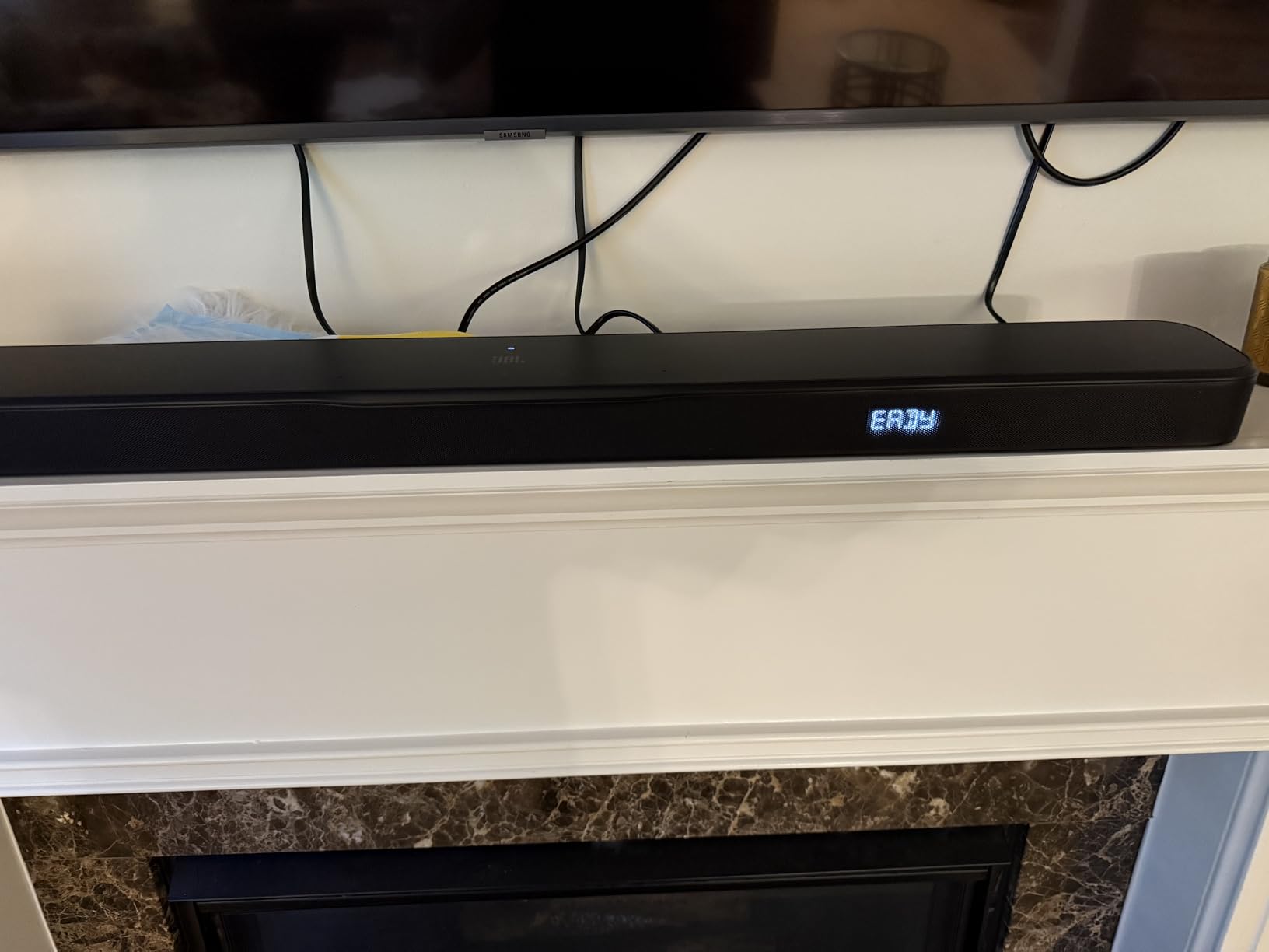 JBL Bar 300MK2-5.0 Channel All-in-one soundbar with Dolby Atmos, MultiBeam 3.0 & PureVoice 2.0, Easy Sound Calibration, ONE App and Works with Voice Assistant-Enabled Speakers (Black) customer photo 1