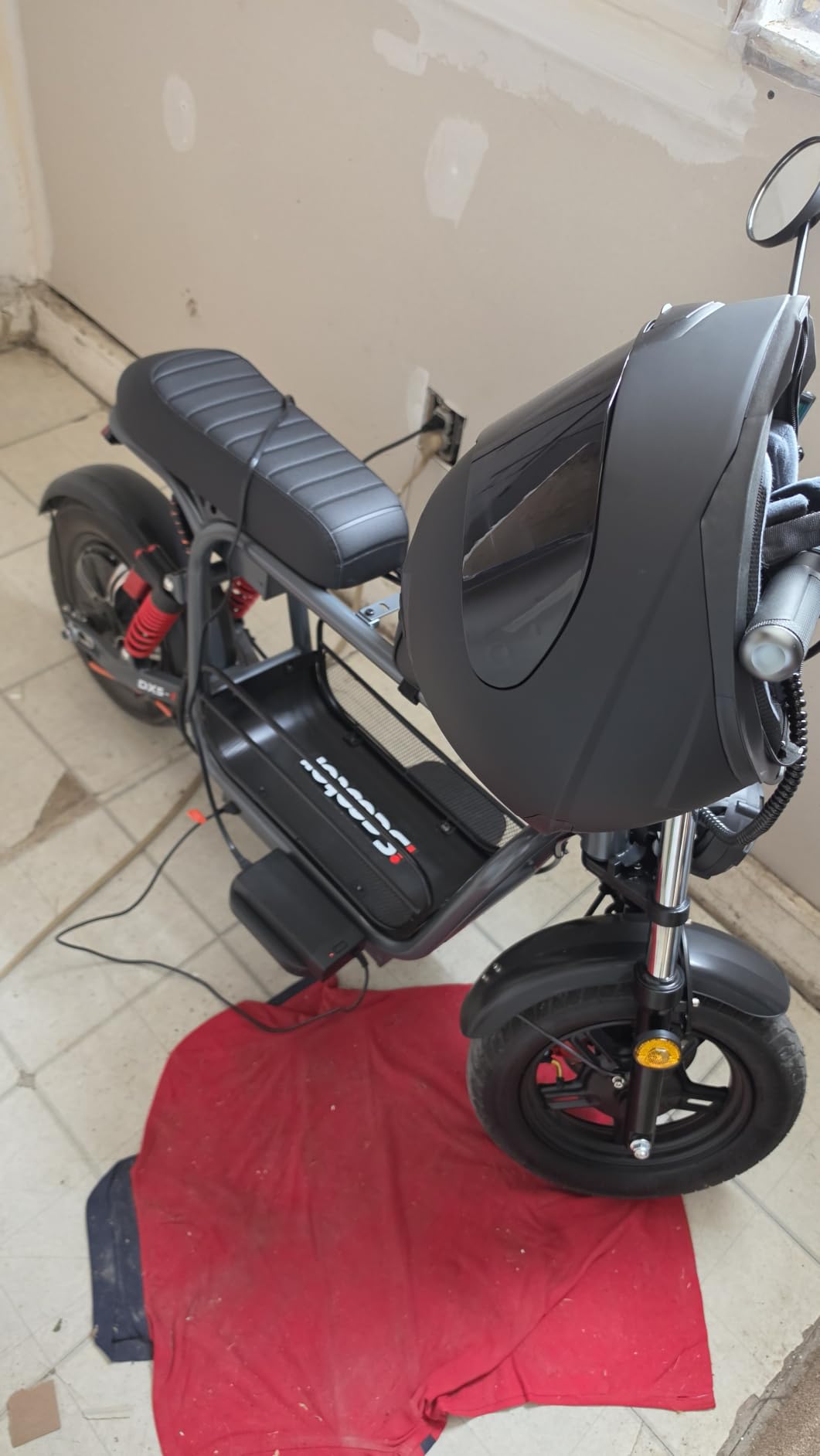 iScooter Electric Scooter with Seat & Basket, 1500W, 45 Miles, 15