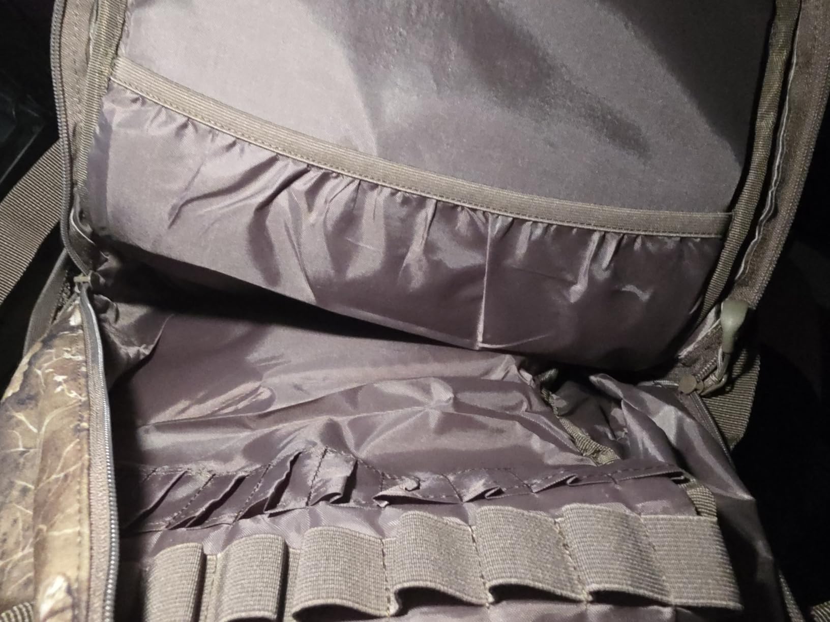 Hunting Backpack for Men, Silent Fabric Rifle Bow Carry System Hunting Gear | Weight 2.9 pounds, For Deer and Elk Hunting, Waterproof Camo Hunting Packs customer photo 1