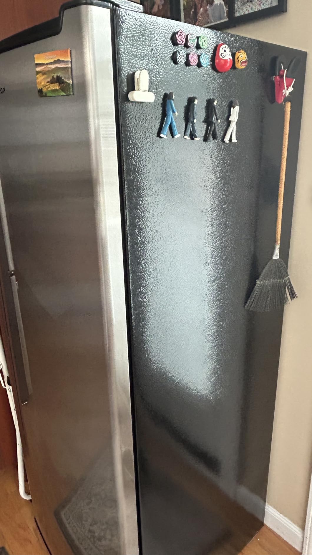 BANGSON 7.0 Cu.ft Upright Freezer, Convertible Freezer/Refrigerator, Black customer photo 1