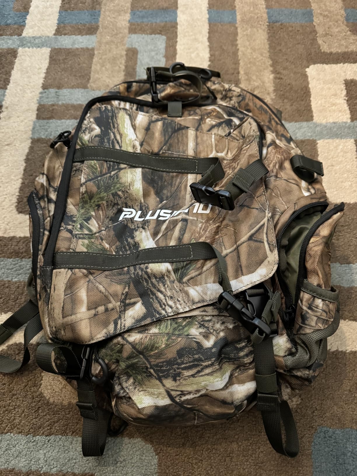 PLUSINNO Hunting Backpack for Hunting Essentials, 45L Waterproof Hunting Gear with Rain Cover & Padded Scabbard Carry System For Deer Hunt Accessories customer photo 2