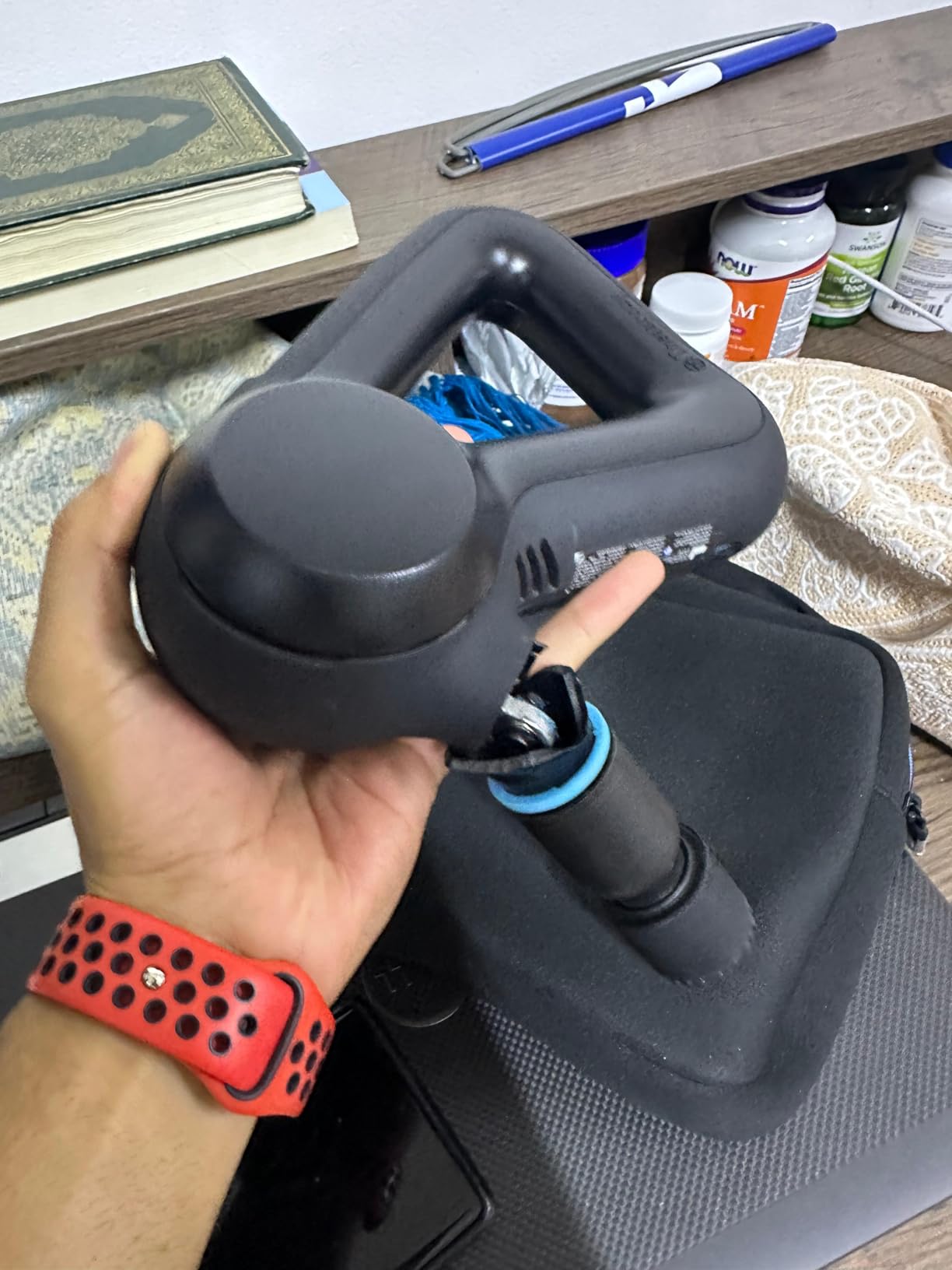 TheraGun Prime (6th Generation) Massage Gun by Therabody - Deep Tissue, Powerful Massage in a Rugged, Durable Design for Reliable Recovery & Pain Relief customer photo 2