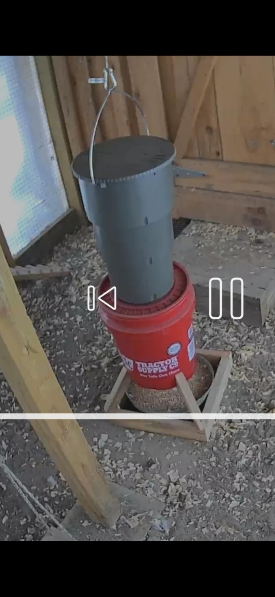 Moultrie All-in-One Hanging Deer Feeder - 30 Lb, Bluetooth App | pairs with Edge 3, collapsible design, easy setup, adjustable feed times, weatherproof hopper customer photo 2