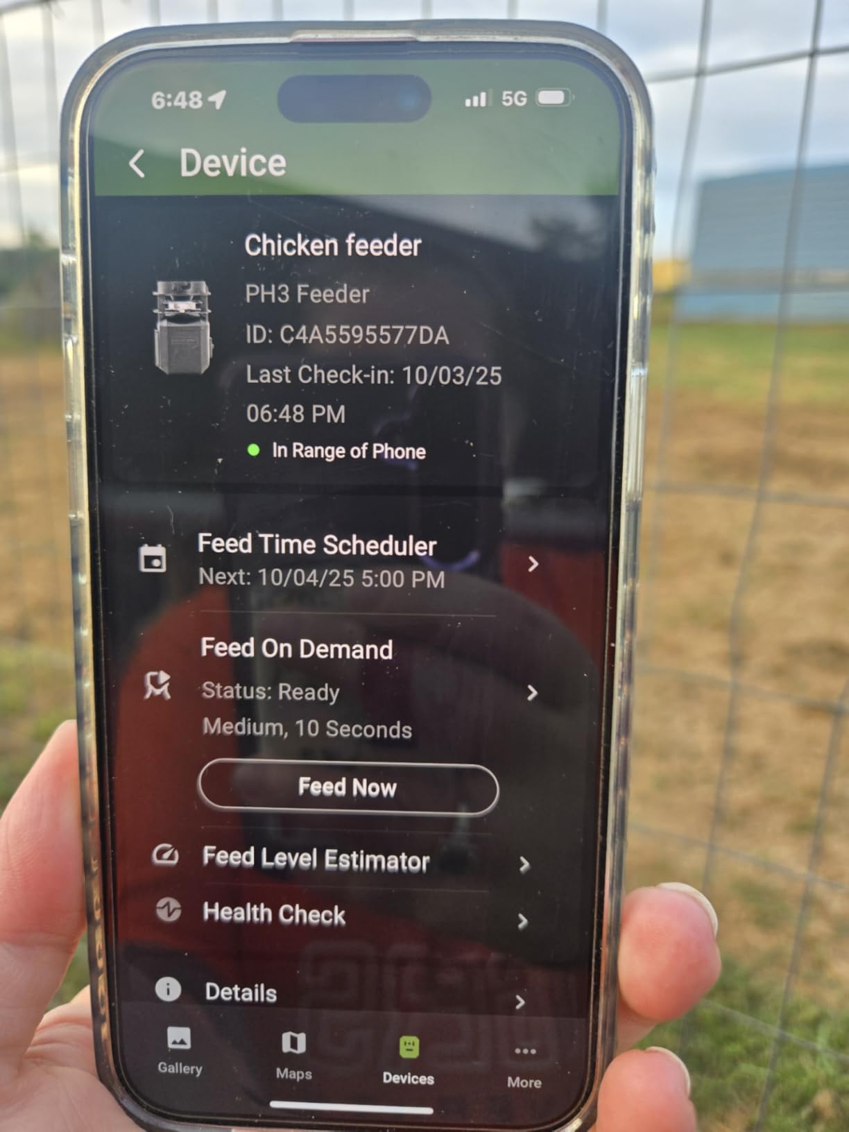 Moultrie 250 Lb Pro Hunter III Tripod Feeder - Bluetooth App Control | pairs with Edge 3, 10 daily feed times, large 250 lb capacity, solar ready, easy programming customer photo 2
