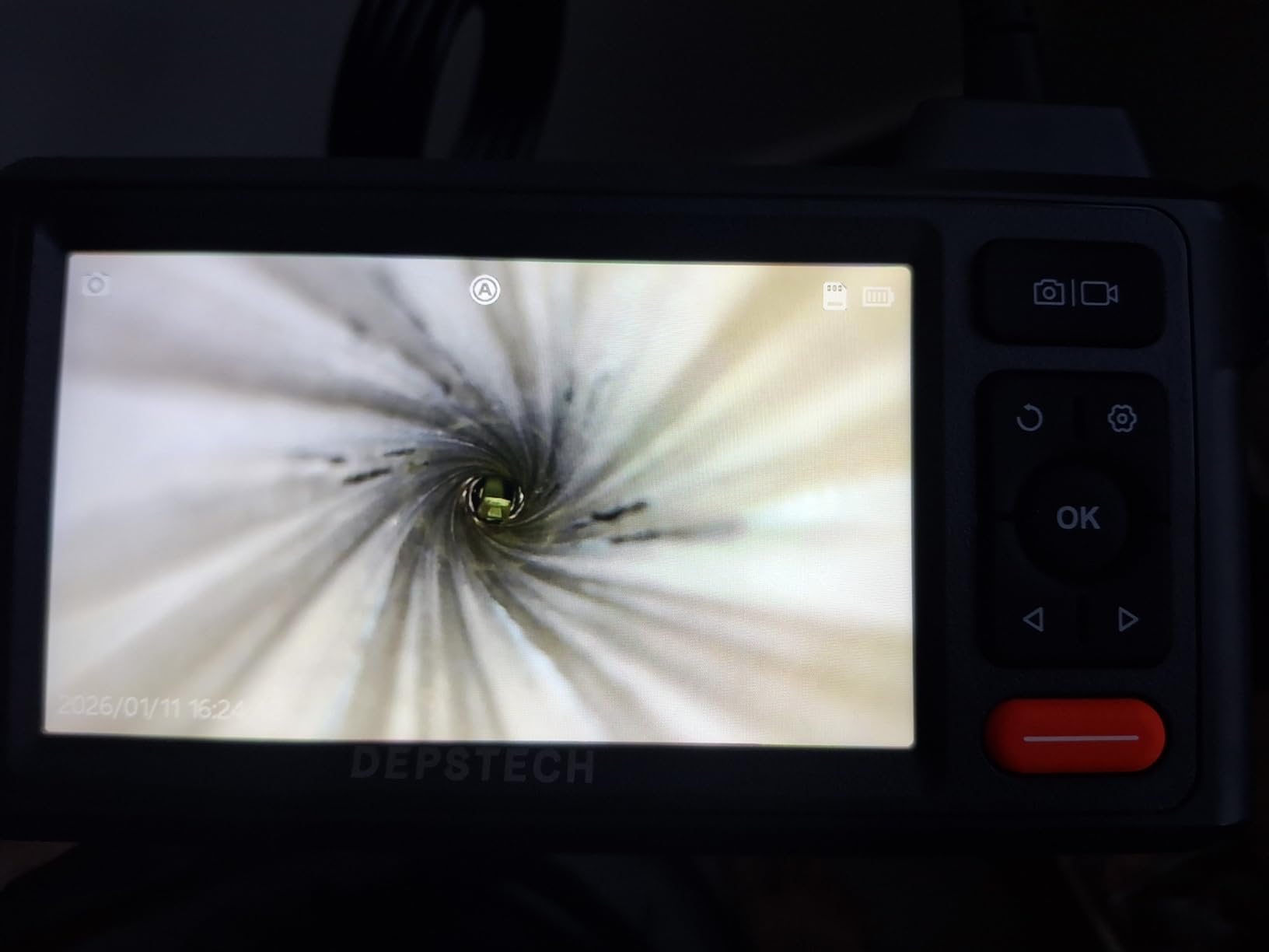 DEPSTECH Inspection Endoscope Camera with Lights: Triple Lens 5